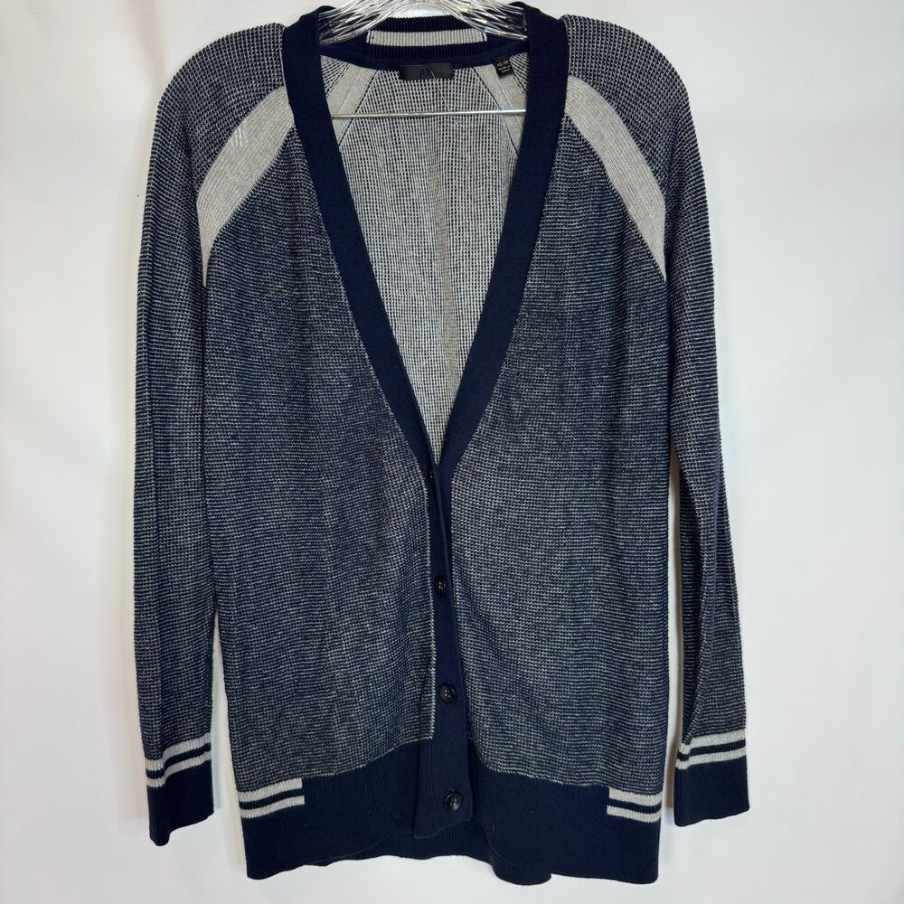 ATM Anthony Thomas Melillo Raglan Sleeve Cardigan Cotton Cashmere Size XS